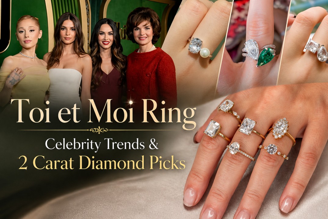 Toi et Moi Rings & 2 Carat Diamond Trends